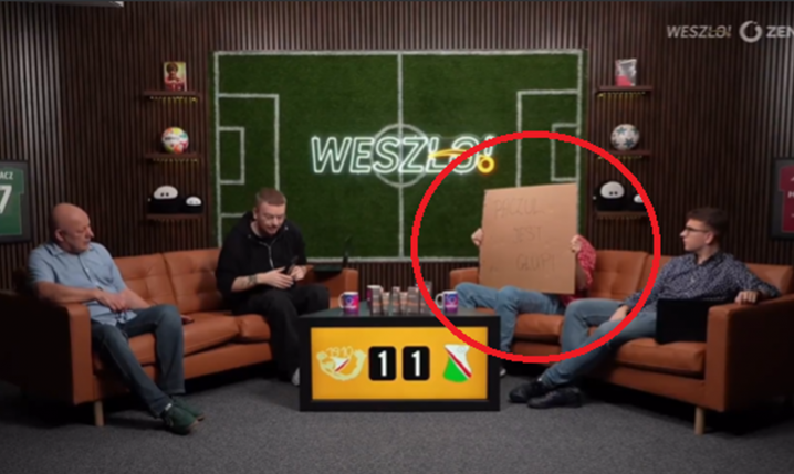 HIT! Liga Minus w Weszło PRZERWANA z powodu... OBROŹLIWEGO TRANSPARENTU xD [VIDEO]